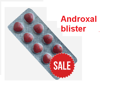 Androxal blister view